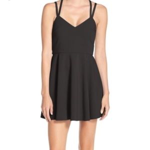 NEVER WORN Double Strap Fit&Flare Dress